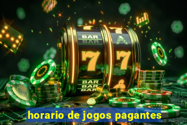 horario de jogos pagantes